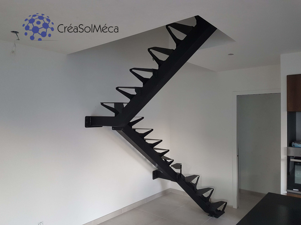 Escalier métallique sur mesures