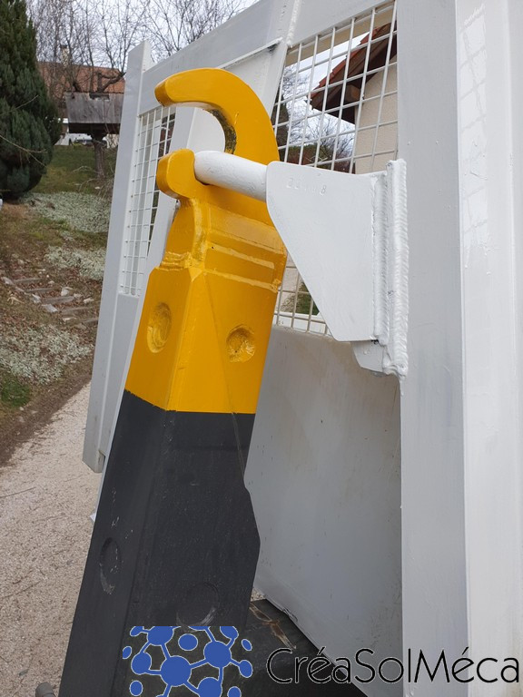 réfection bras hydraulique de benne amovible